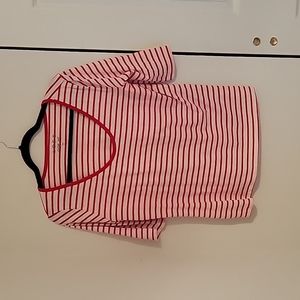 NWOT Loft Striped short sleeve top